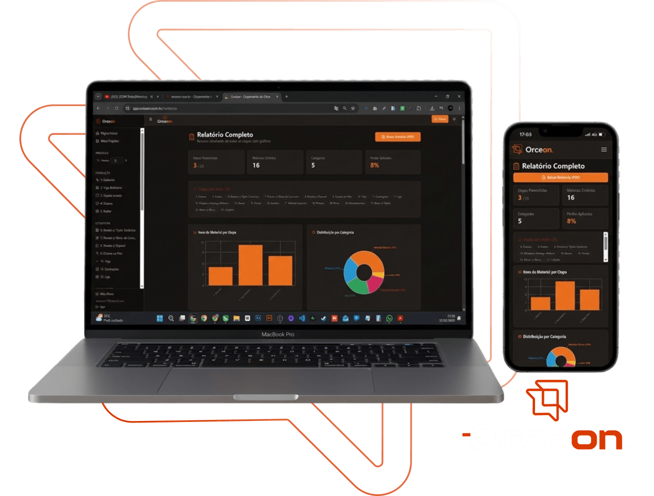 Engenheiro civil analisando planta de obra